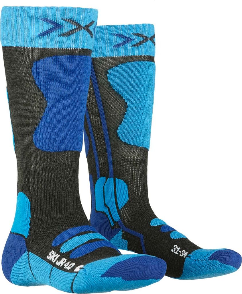 X-Socks 4.0 Ski Junior 4.0, Hi-Tech Kindersocken für den Wintersport, Skisocken für Kinder für Sicherheit und Komfort, ideal für Anfänger und ...