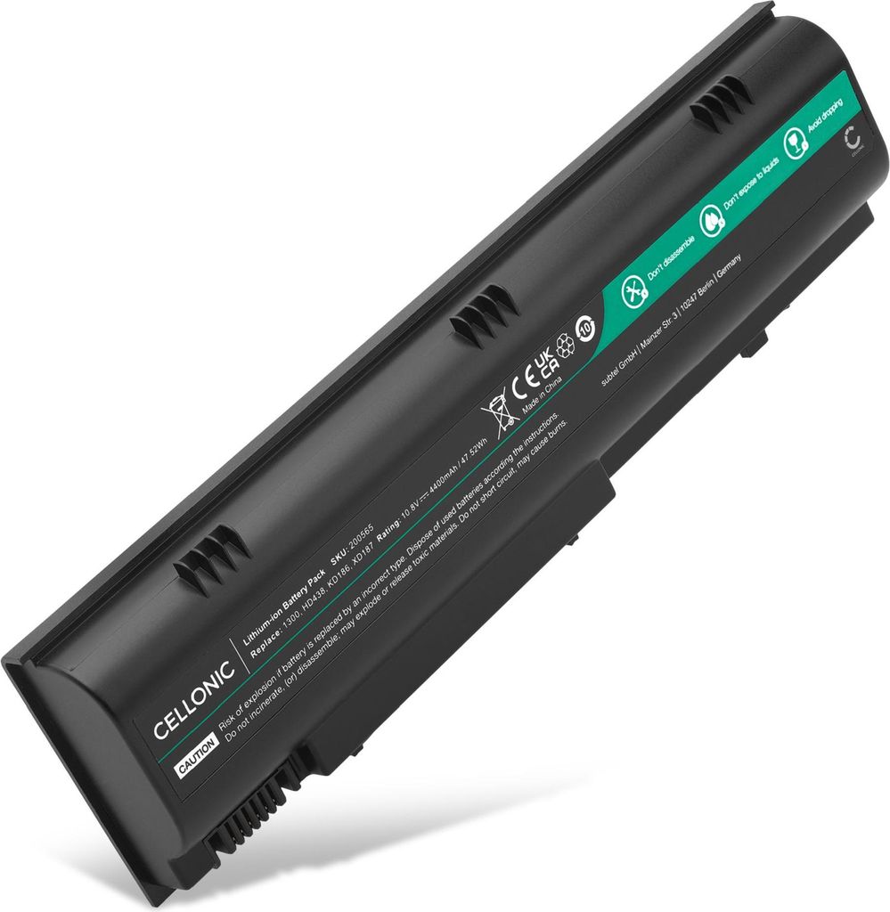 CELLONIC 1x Akku für Notebook Kompatibel mit Dell Inspiron Produktbild 