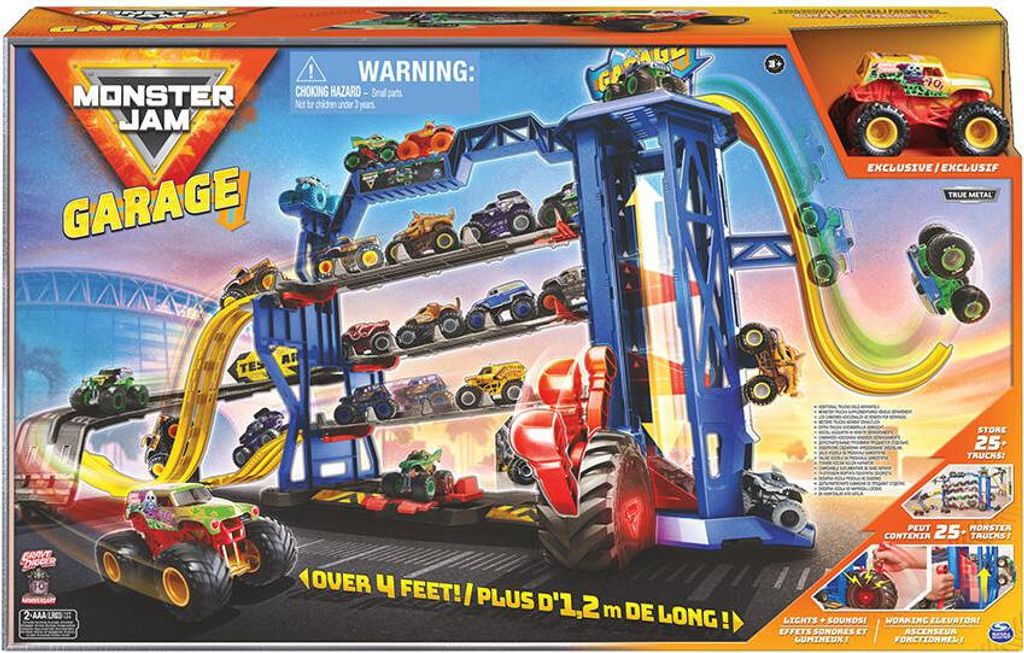 Monster Jam MNJ VHP 1, juego de garaje para 64 coches, Imagen del producto 