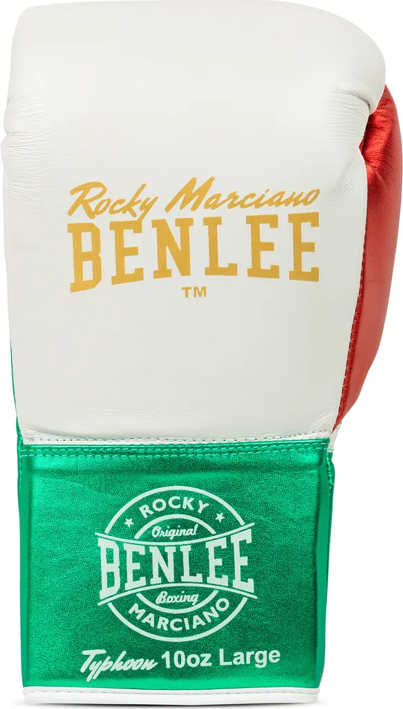 Gants de boxe de combat en cuir véritable Benlee Typhoon 08 oz