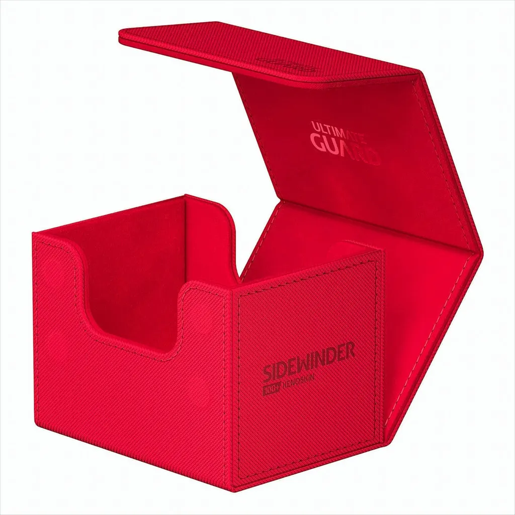 Ultimate Guard Sidewinder 100+ Xenoskin Rosso - Resistente e Pratico - 3