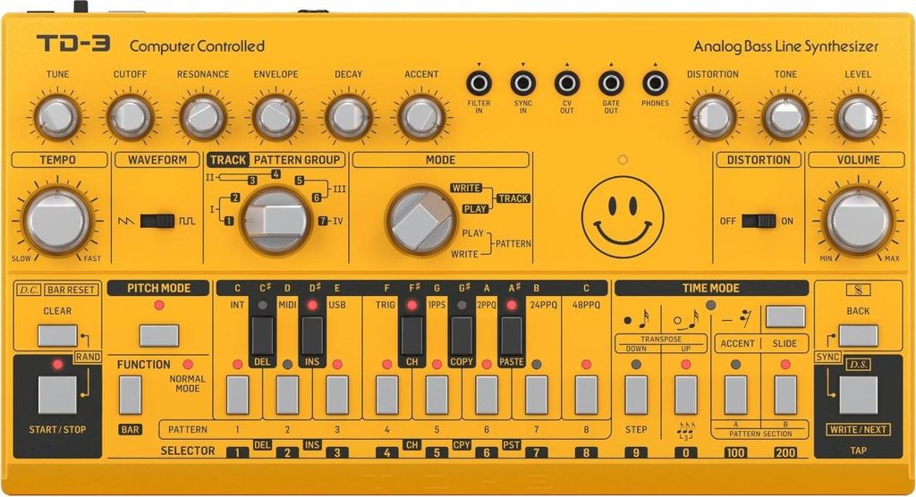 Behringer TD-3-AM - Analoger Bassline-Synthesizer Produktbild 