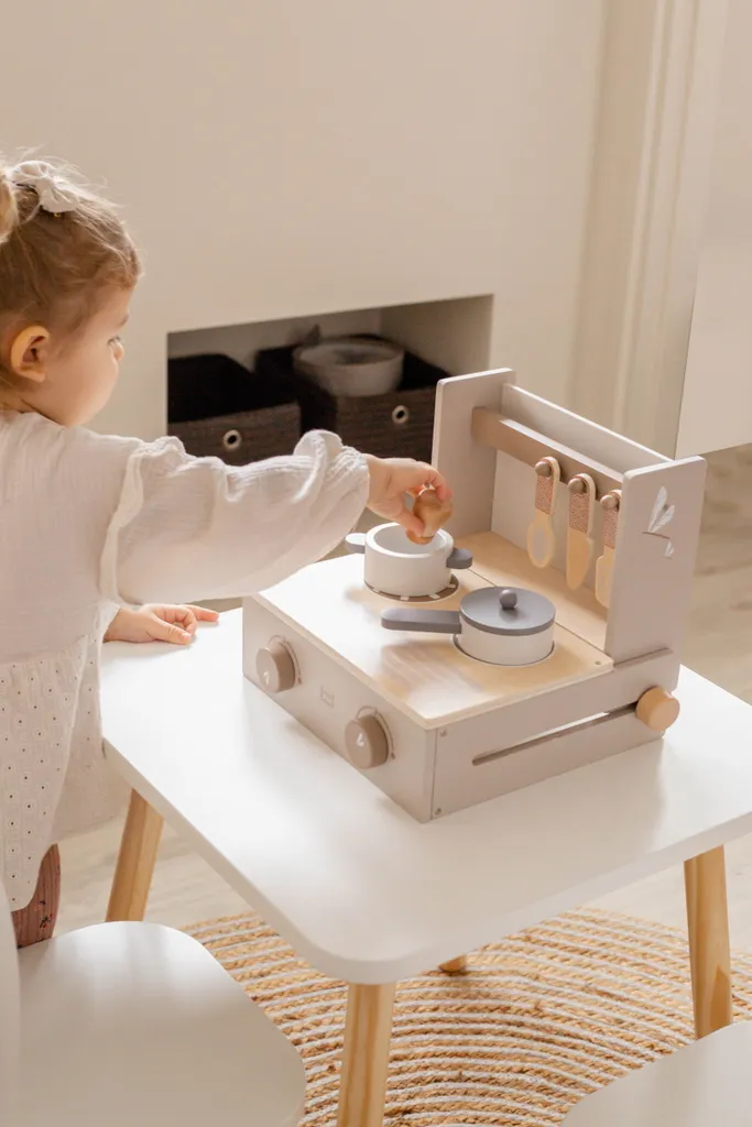 Set de cuisson Label Label Nougat en bois durable et design scandinave