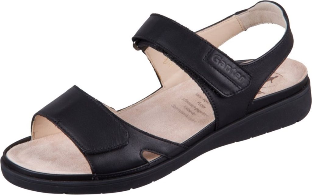 Ganter Komfort Sandalen Gina Weiblich 343138383333 Schwarz 42 EU