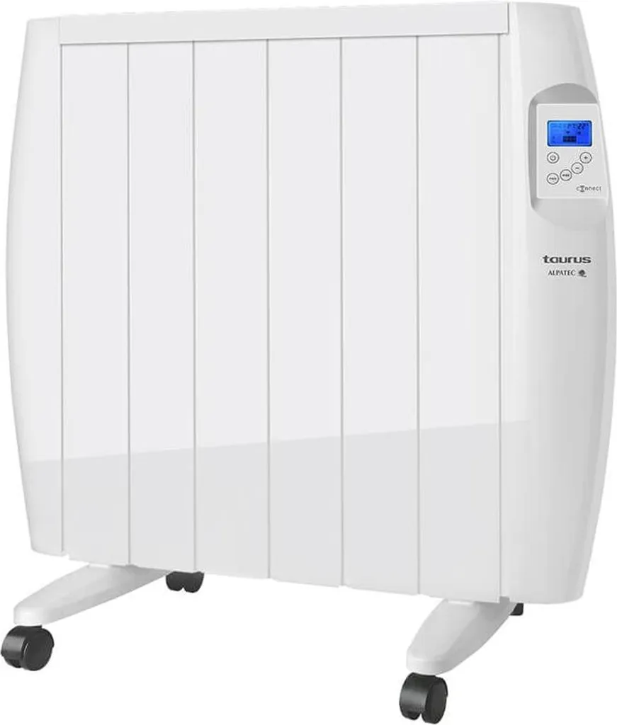 Radiateur Connecté Taurus 1200W Malbork : Programmation WIFI et Écran LCD