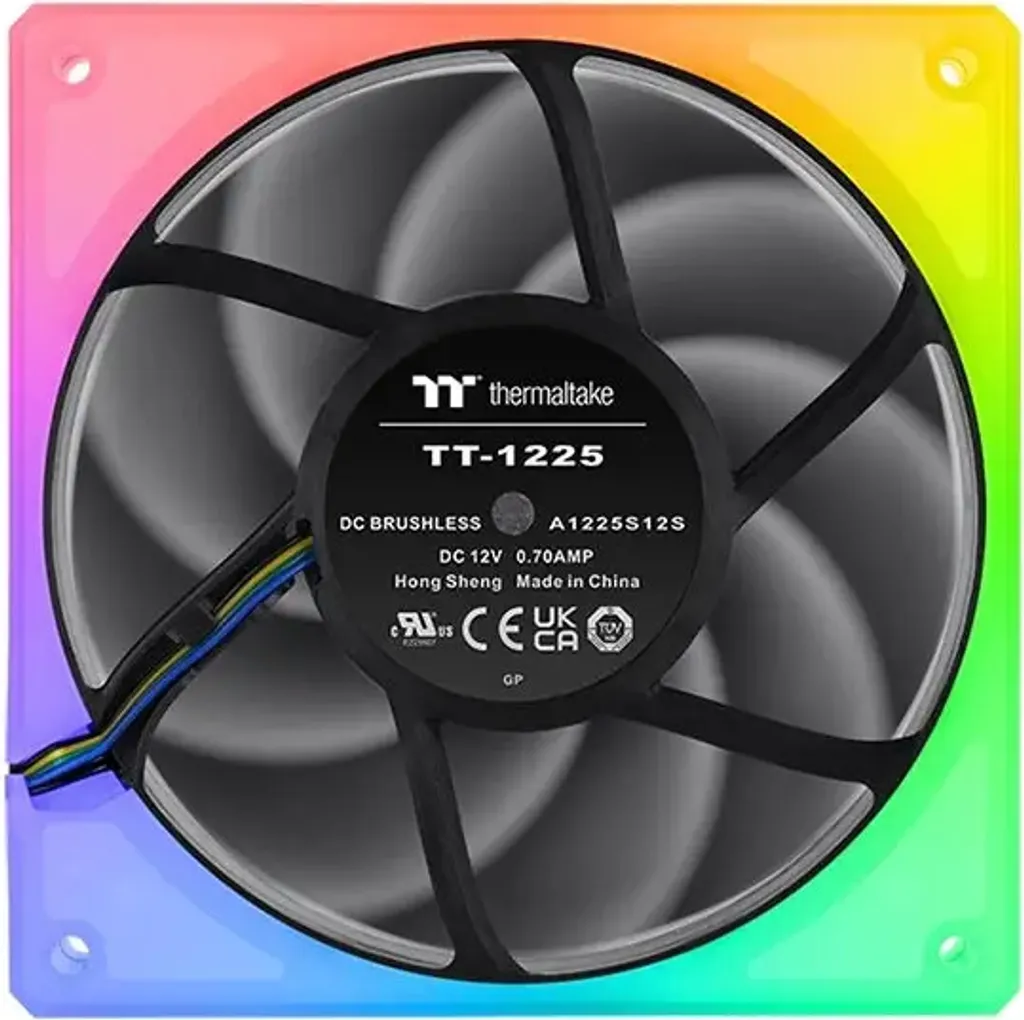 Pack 3 Ventole Bianco RGB Thermaltake TOUGHFAN 12 - Silenziose - 2