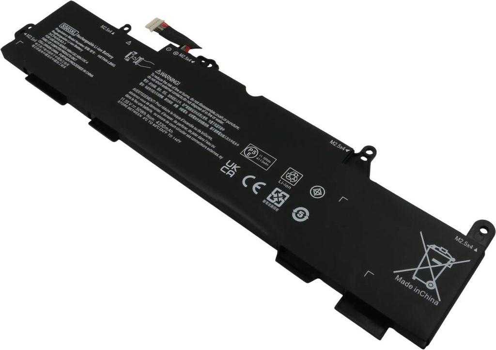 Avizar, Austauschakku für HP EliteBook 735 G Li-Ion 11,55V 4330mAh 50Wh, Schwarz