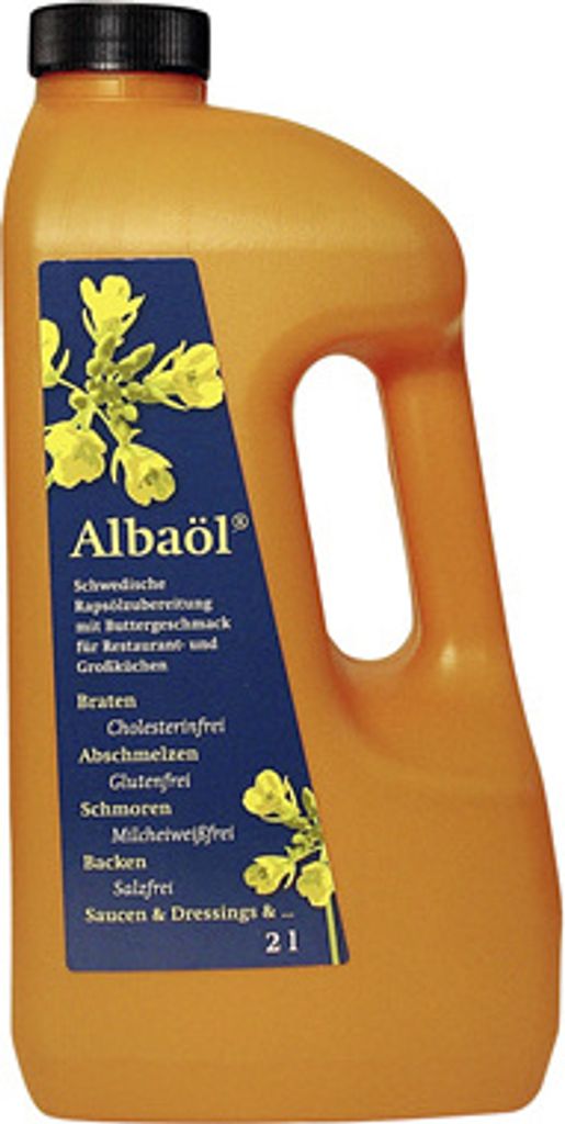 Albaöl Schwedische Rapsöl-Zubereitung mit Buttergeschmack - Produktbild 