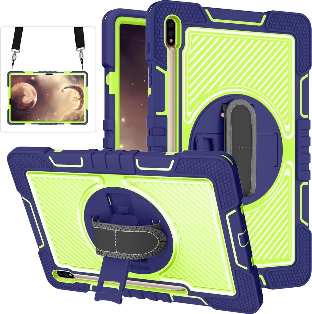 Für Samsung Galaxy Tab S10 Plus / S9 / S8 S7 Plus u. FE 360 Grad Tasche Hülle