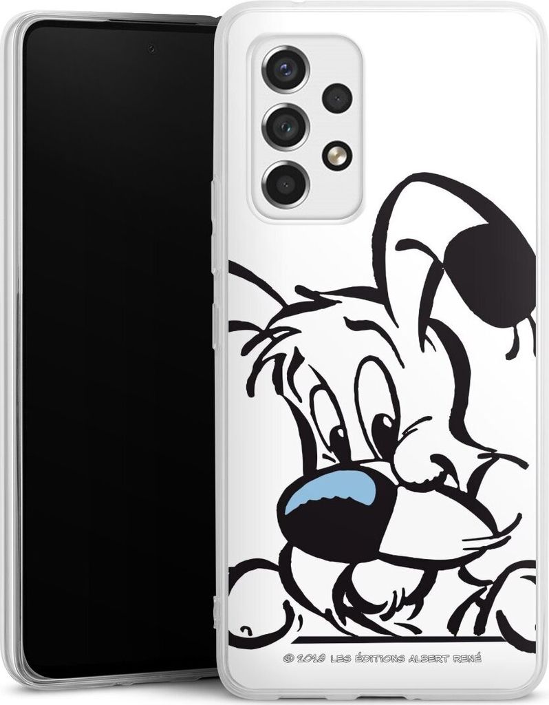 DeinDesign Handyhülle für Samsung Galaxy A53 5G Silikon Hülle Case Smartphone Schutzhülle Comic Idefix Offizielles Lizenzprodukt
