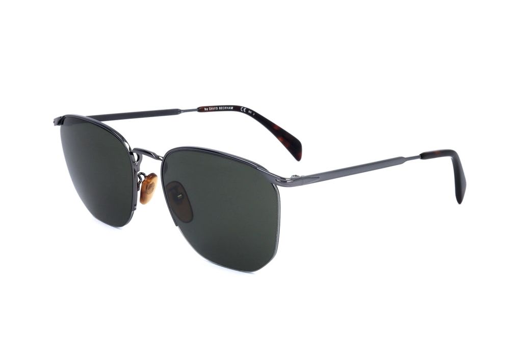 David Beckham Ovale Herren-Sonnenbrille aus Metall 1038FS