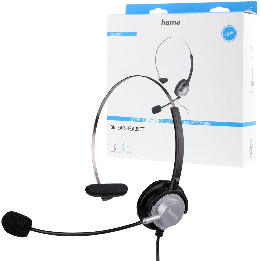Hama 00201157 Kopfhörer & Headset Kabelgebunden Kopfband Produktbild 