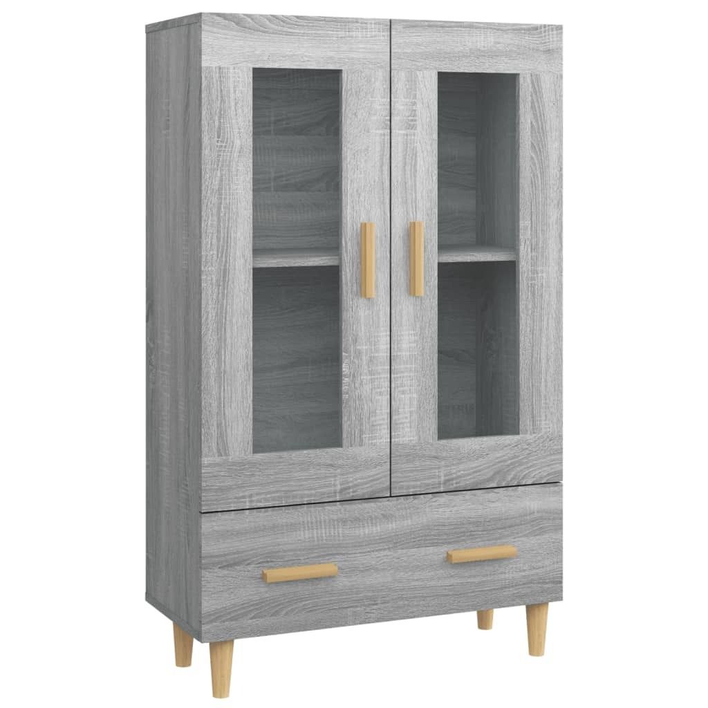 Highboard Grau Sonoma 70x31x115 cm Holzwerkstoff
