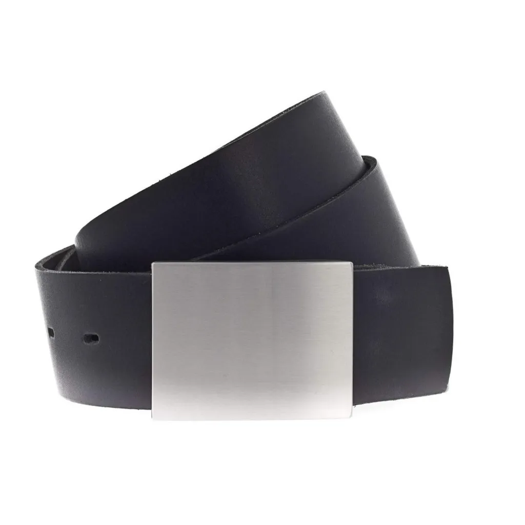 Vanzetti Pelle Cintura Classics 40mm W100 Black Nero | Cintura in Cuoio