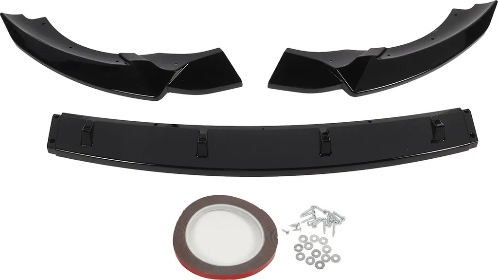 Spoiler Avant W176 : Remplacez votre Lèvre Abîmée par un Look Noir Gloss