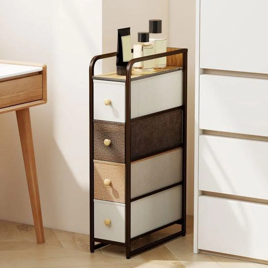 Étagère murale design en métal et textile pour décoration d'intérieur