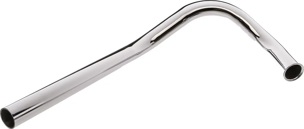 Collecteur d'échappement de 35mm en finition chrome pour IWL SR59 Berlin