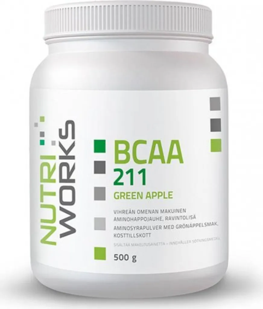 Acides aminés BCAA 2:1:1 goût pomme verte, complément musculation