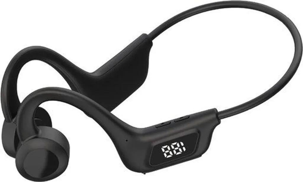 Casque Bluetooth 5.1 pour course à pied et fitness étanche noir