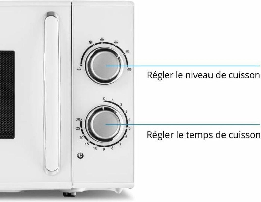 Mikrovlnná trouba Me me me White 700 W Obrázek produktu 9
