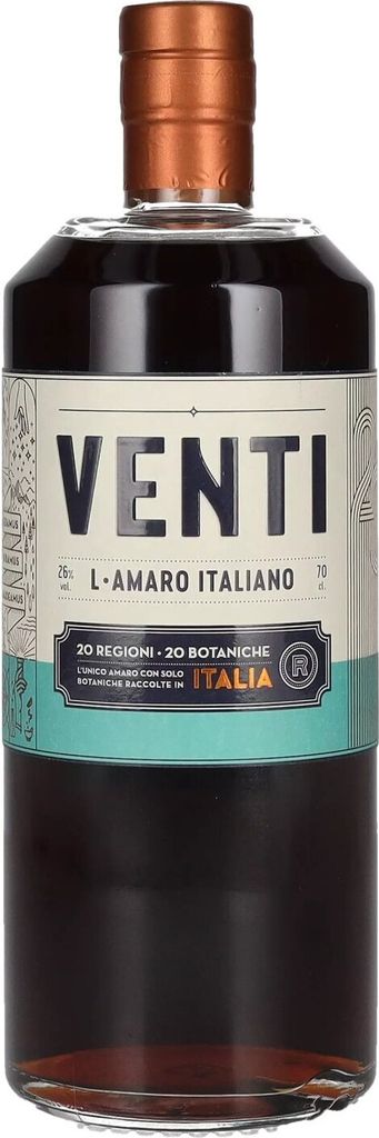 Venti L'Amaro Italiano 26% Vol. 0,7l