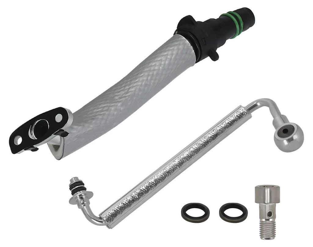 Turbo Ölrücklaufleitung - Ölablass- und Zulaufrohr - Motor 1,4L 3 Zylinder - Kraftstoffversorgung - OEM 55587854 - 2013-2019