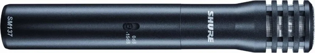 Microphone Cardioïde Shure SM137 à Haute Sensibilité -41 dB avec Câble XLR