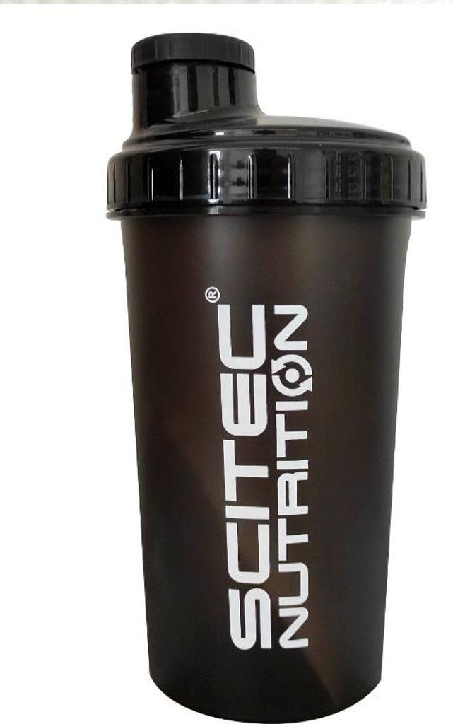 Scitec Nutrition Shaker 700ml Schwarz Transparent Produktbild 