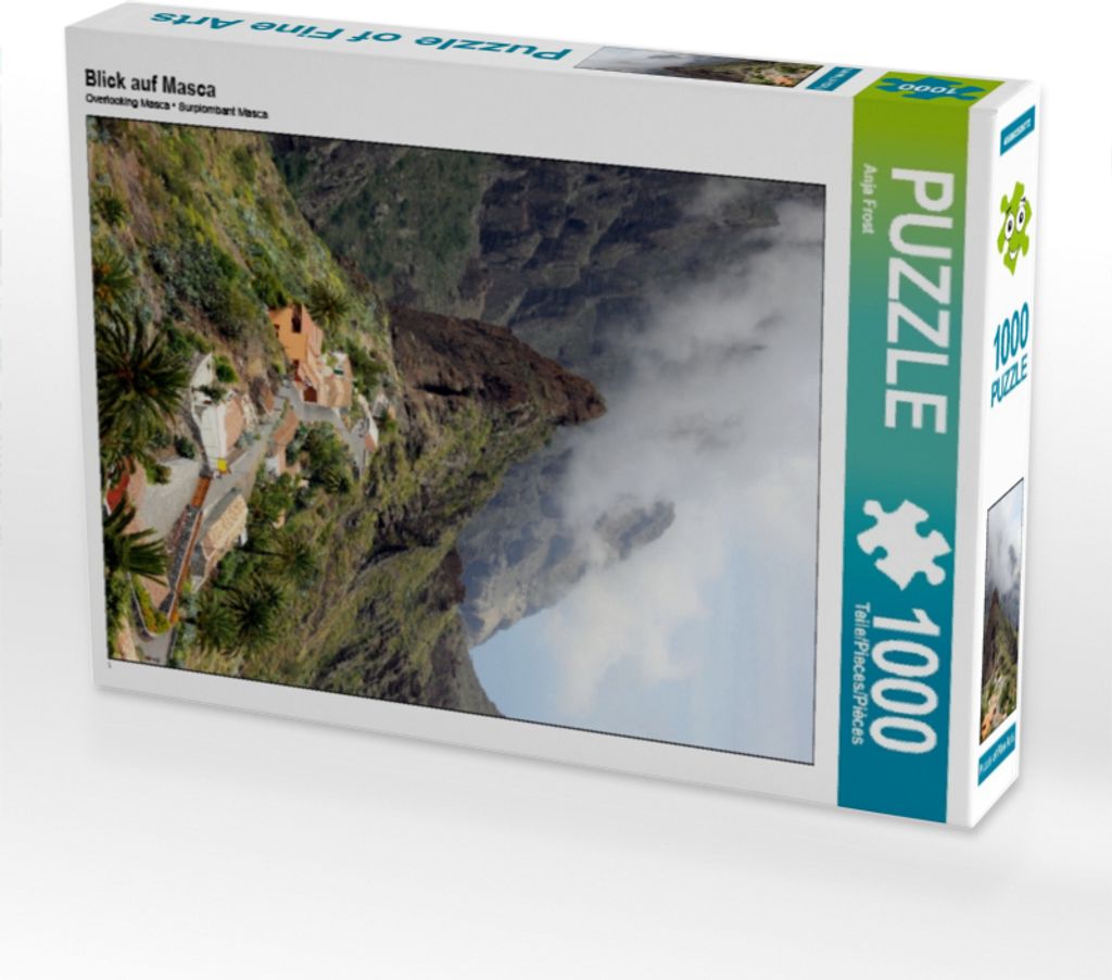 Calvendo Blick auf Masca 1000 Teile Puzzle hoch 480x640mm, Frost Anja; 7331596