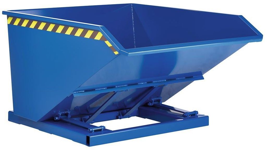 RR Industrietechnik Muldenkipper Typ RTK-150 2370x1450x780mm 1500dm³ RAL 5010 Enzianblau