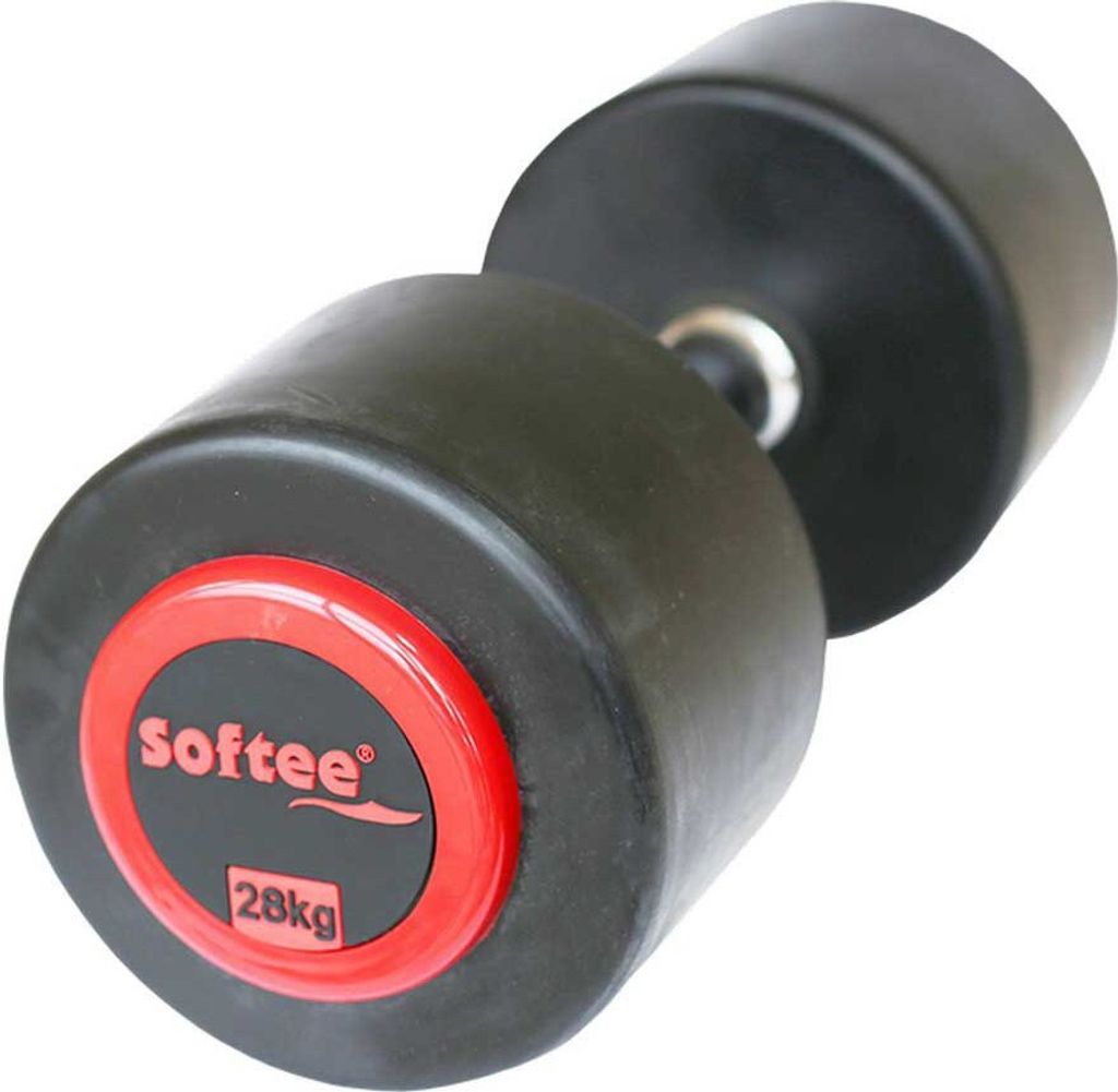 Softee Pro-sport 28kg Hantel Schwarz 28 kg Schwarz 28 kg