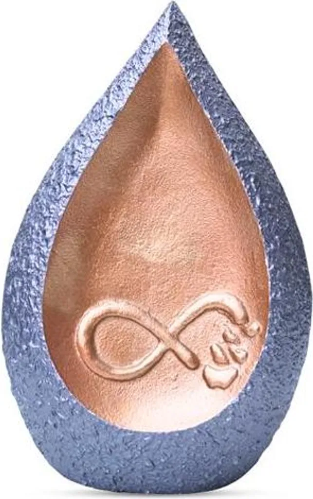Urna Infinity Alluminio 2,5L Design a Goccia - Eleganza Commemorativa