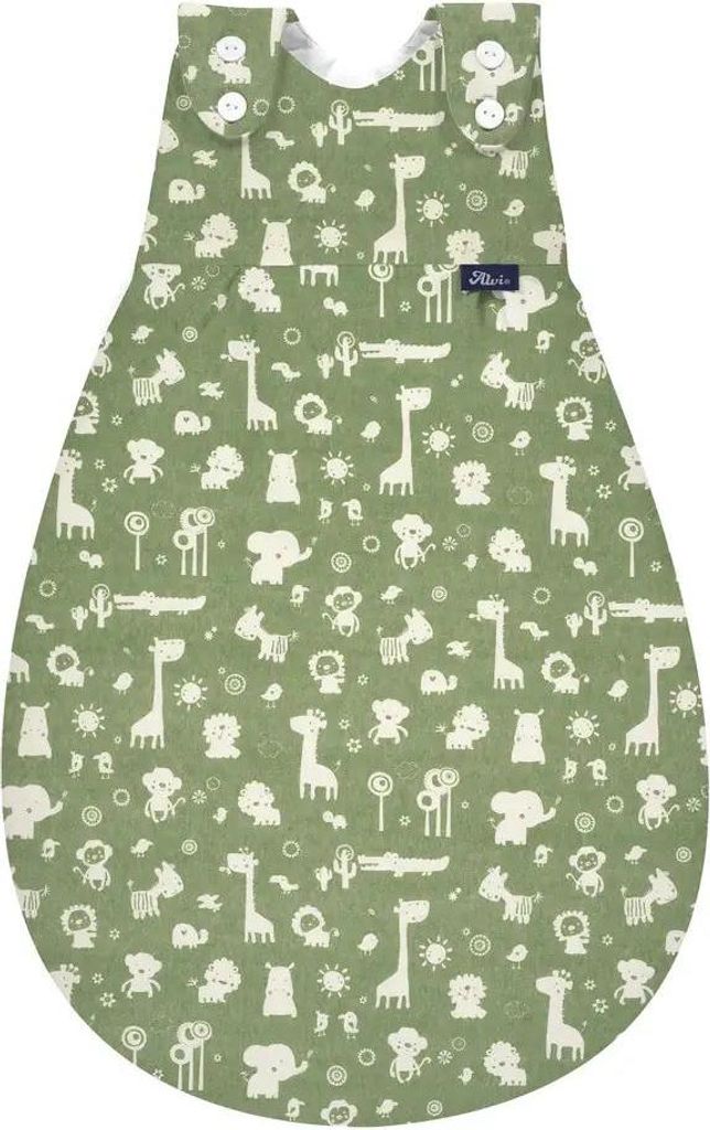 ALVI 424170603 Mäxchen light Granite Animals 80cm Außensack TOG 0,5