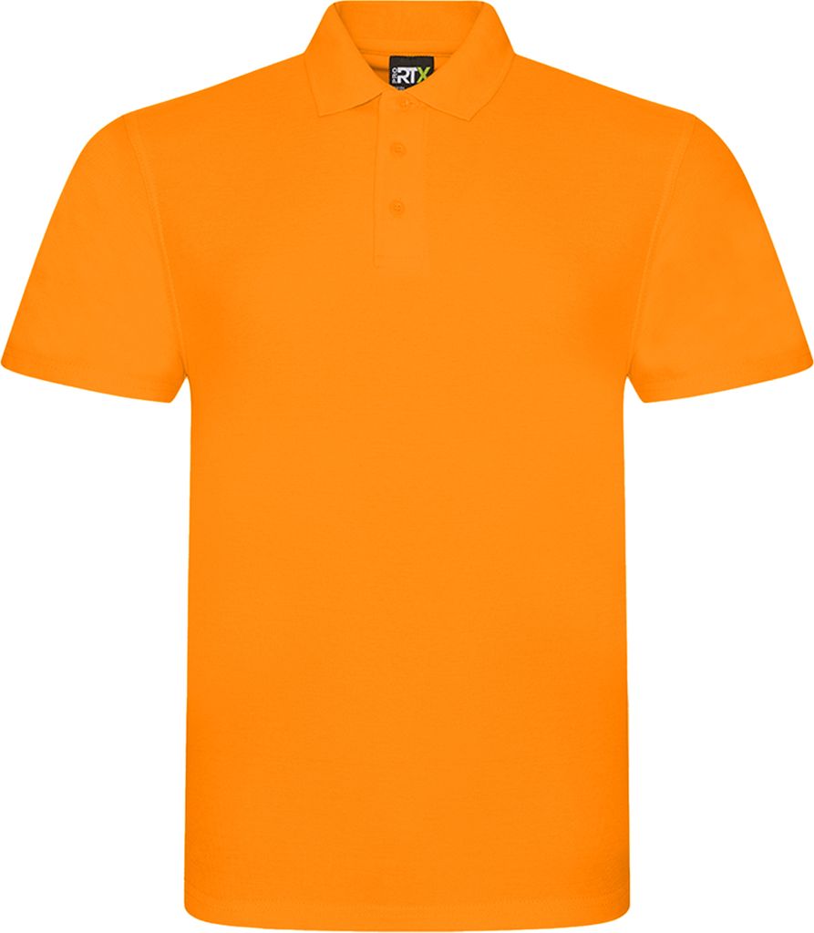 PRO RTX Herren Pro Pique Polo Shirt PC3015 (5XL) (Orange)