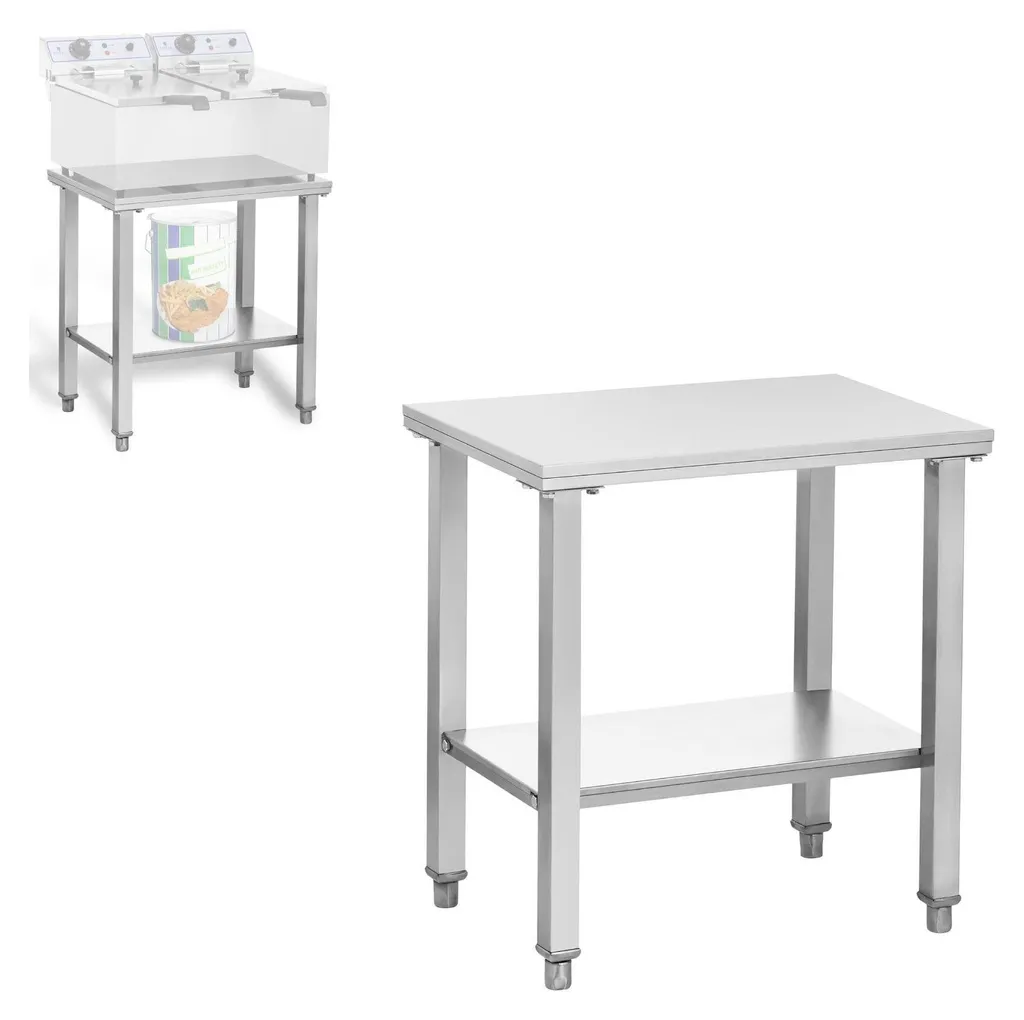Support de friteuse en inox Royal Catering robuste et stable - 3