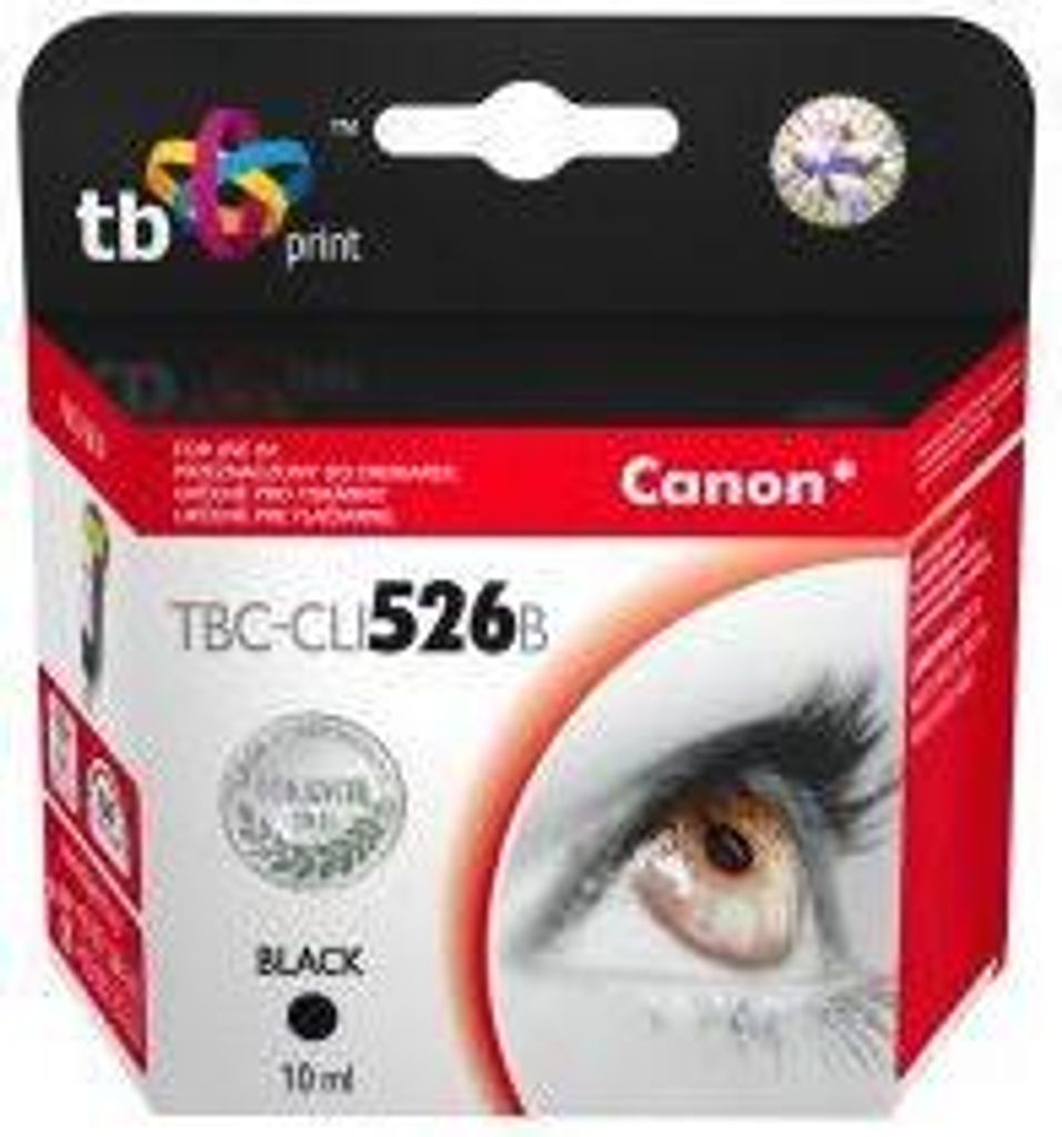 Inc. TB-Patrone kompat. mit Canon CLI-526BK