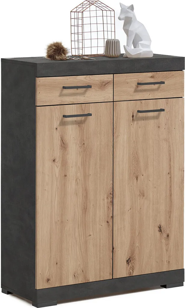 Meuble à chaussures Birkenhead 80x109,5x35 cm pour gagner de la place