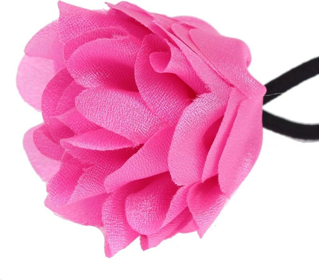 Süßes Mädchen Haargummi in der Farbe Pink