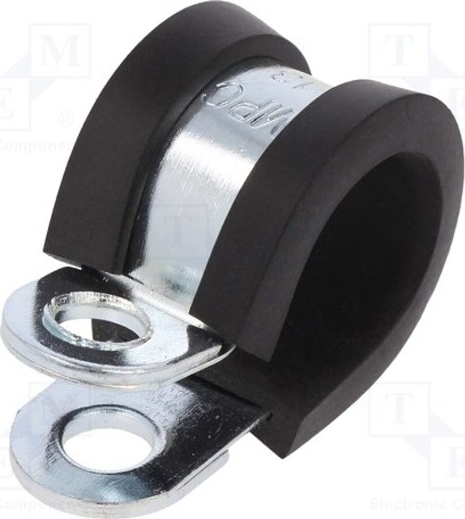 1x Schelle ØBündel: 13mm ØÖffn.Mont: 5,3mm W: 12mm W1 LKD11312 Schlauchschellen