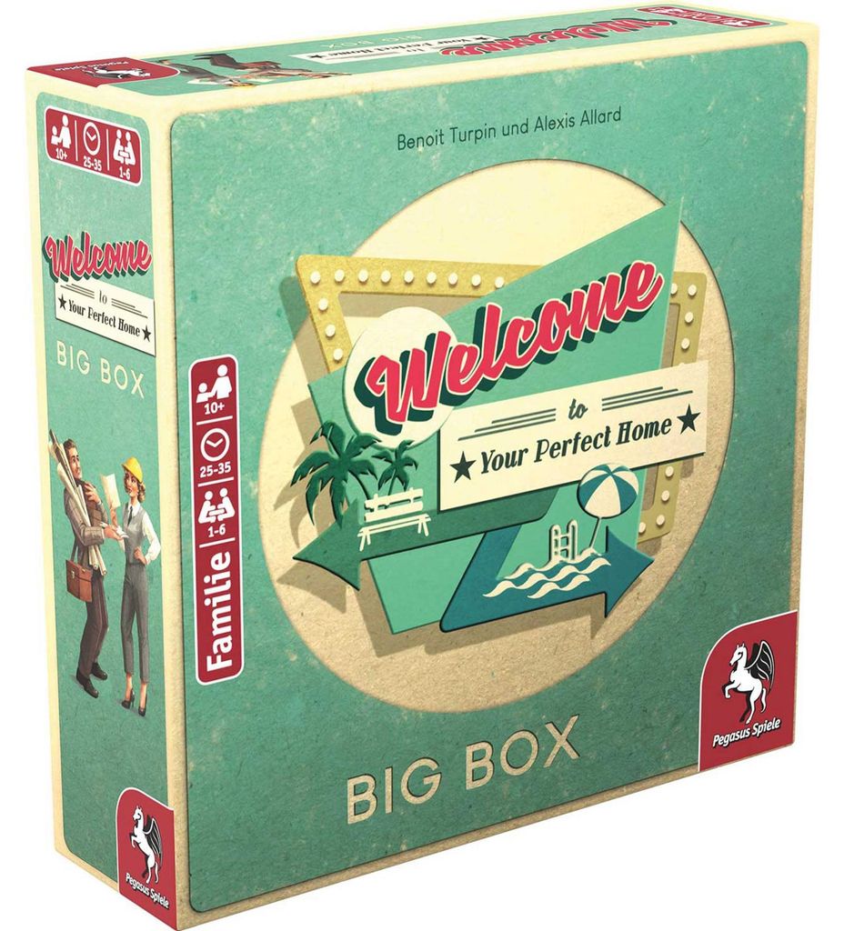 Pegasus Welcome to your perfect Home Big Box, Brettspiel Produktbild 