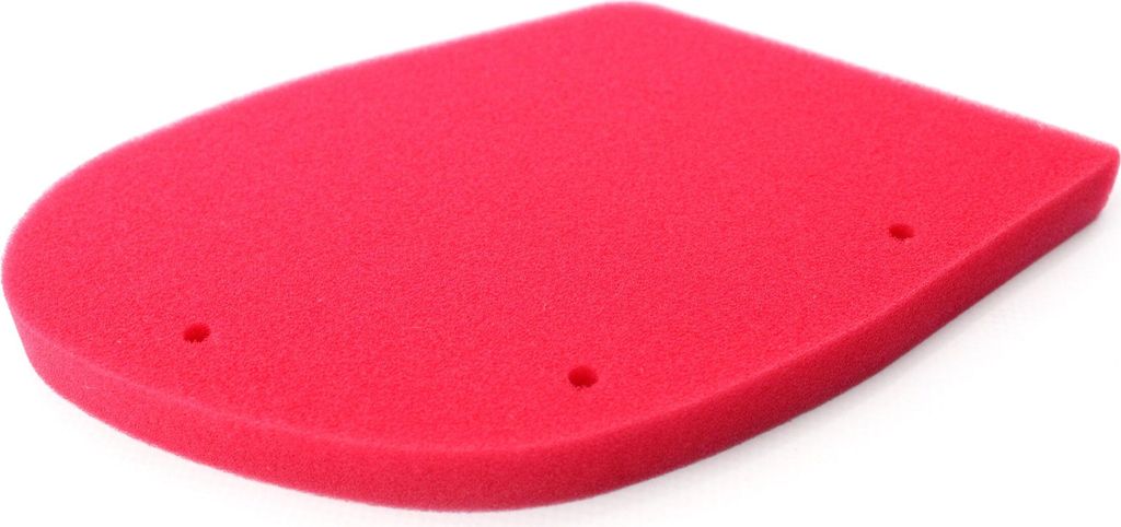 Luftfiltermatte Filter Ersatzfilter rot/schwarz, aus Schaumstoff für Kymco Roller TOP BOY S9