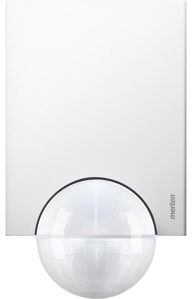 Merten 565119, Decke/Wand, Draußen, Weiß, IP55, 1000 Lux, Produktbild 
