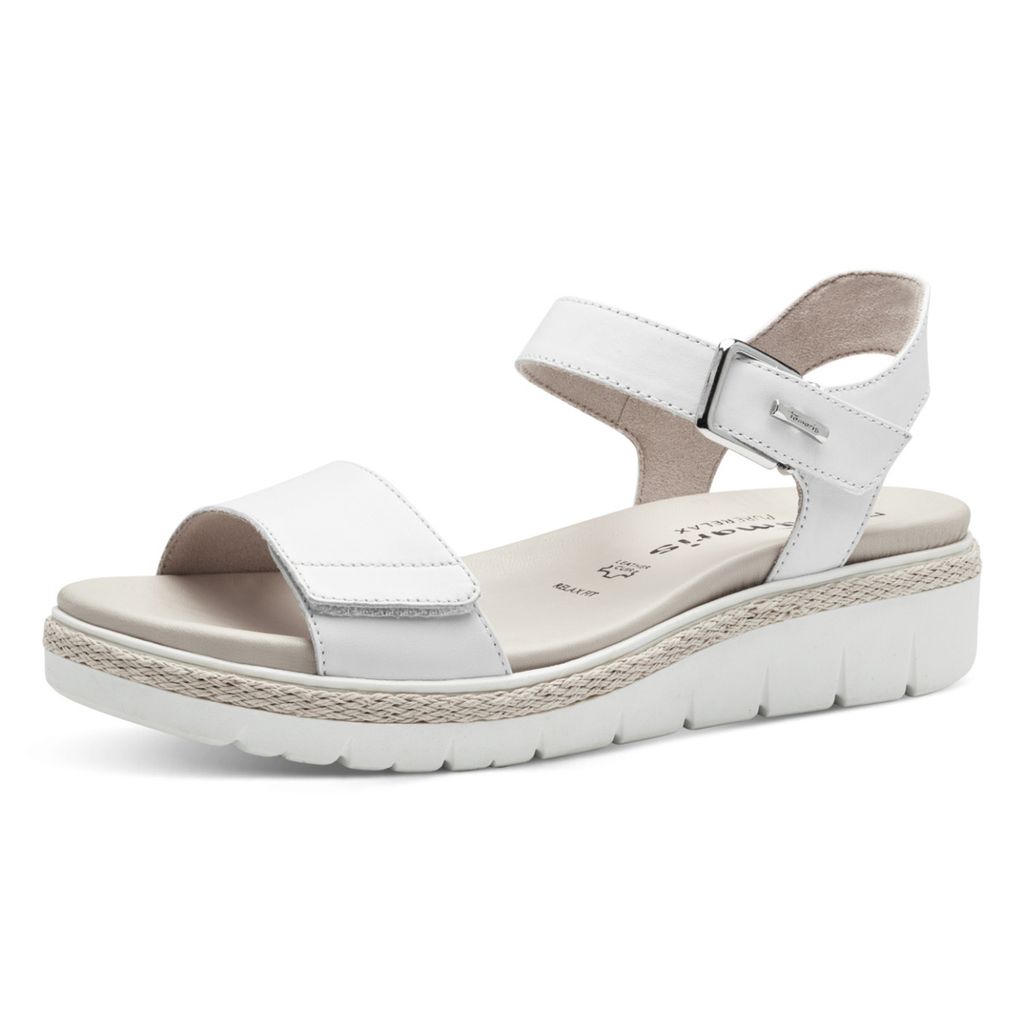 Tamaris Keilsandaletten Damen 31373438363538 Weiß 40 EU