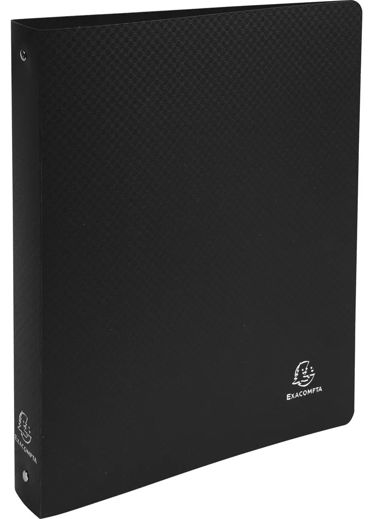 Classeur 4 Anneaux 30mm en Polypropylène OPAK A4 Maxi Noir par 20