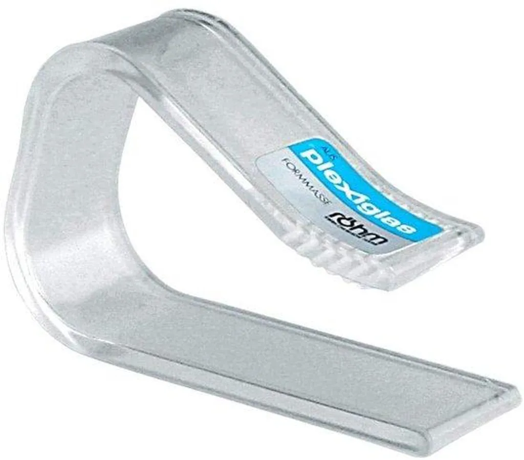 Pinces à Nappe Incassables en Plexiglas pour Plateaux de Table de 2,7 cm