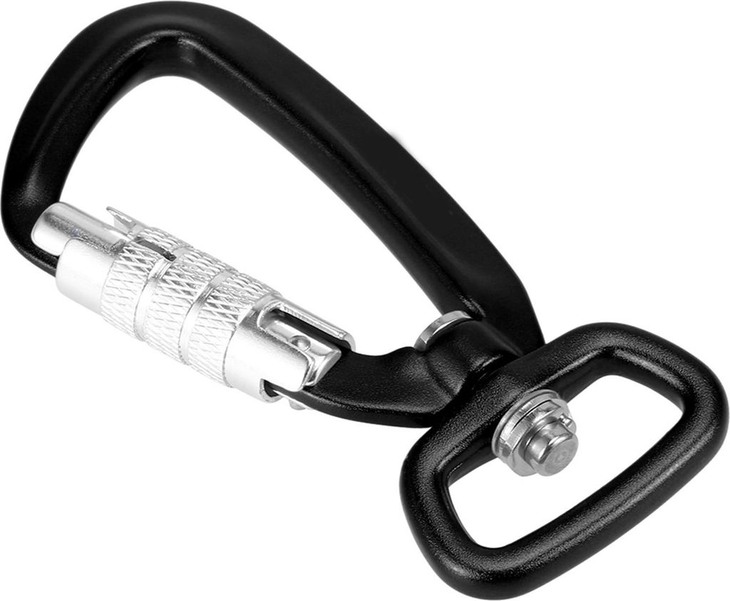 Lixada schwenkern carabiner clip 360 Rotatable Spinner kleiner Autoverriegelung Rotationsh?ngematte H?ngende Haustier -Leinenhaken