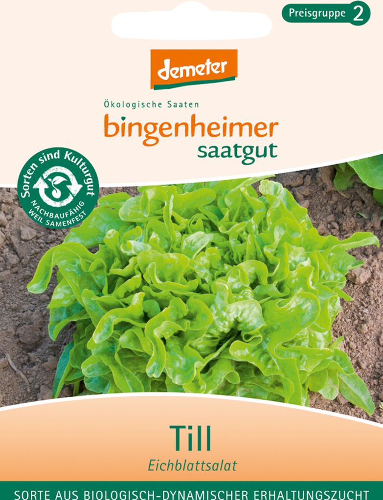 Bingenheimer Saatgut AG - Till - Pflücksalat (Saatgut) - 1St