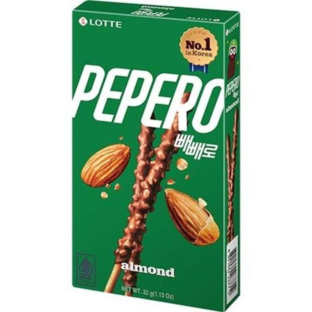 Lotte Pepero Bastoncini alle mandorle 32 g Immagine del prodotto 