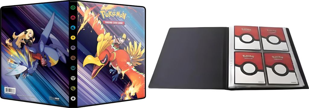 Ultra Pro Destined Rivals Pokémon 4-Pocket Portfolio Deutsch