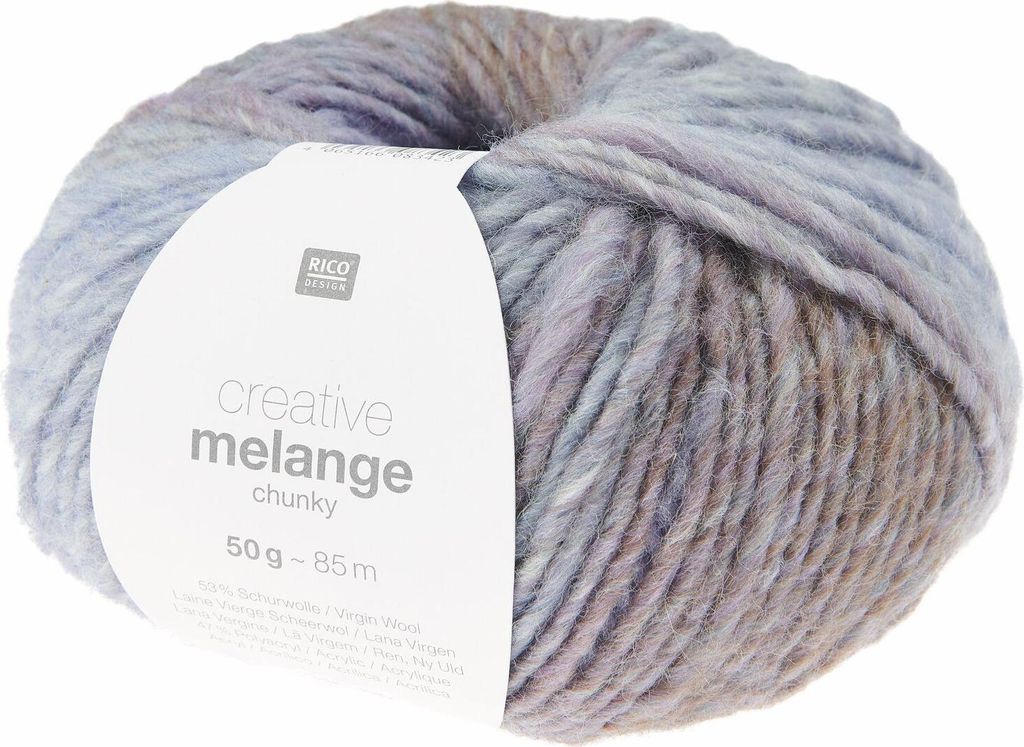 Rico - Creative Melange Chunky 0081 soft violets